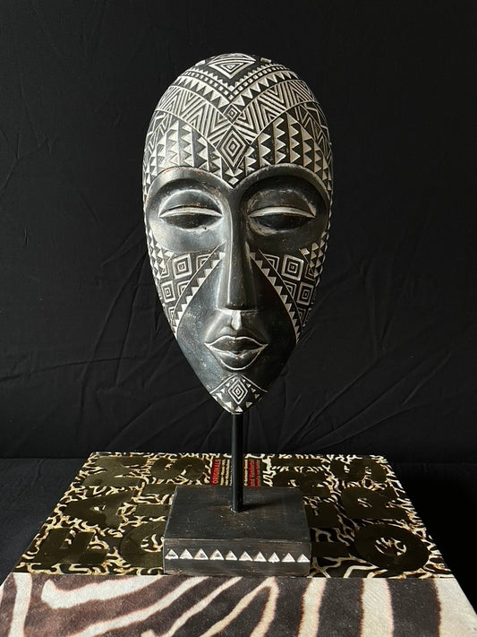 Decoratief masker Polyresin 30cm hoog