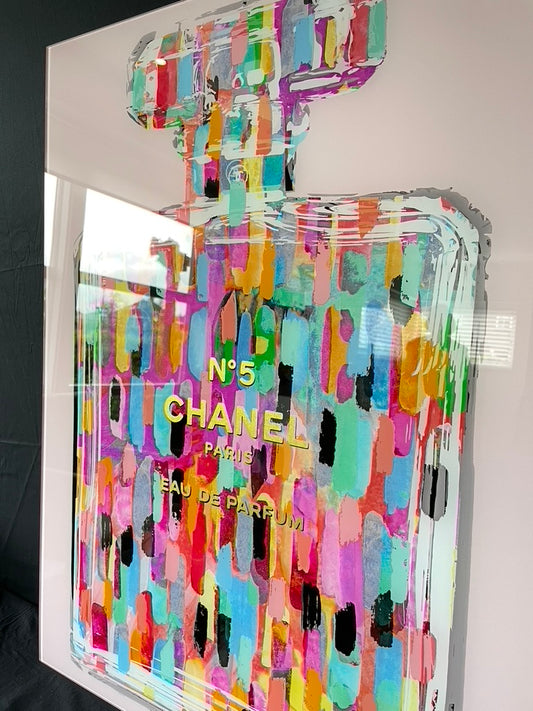 Inspired zachtroze glasplaat