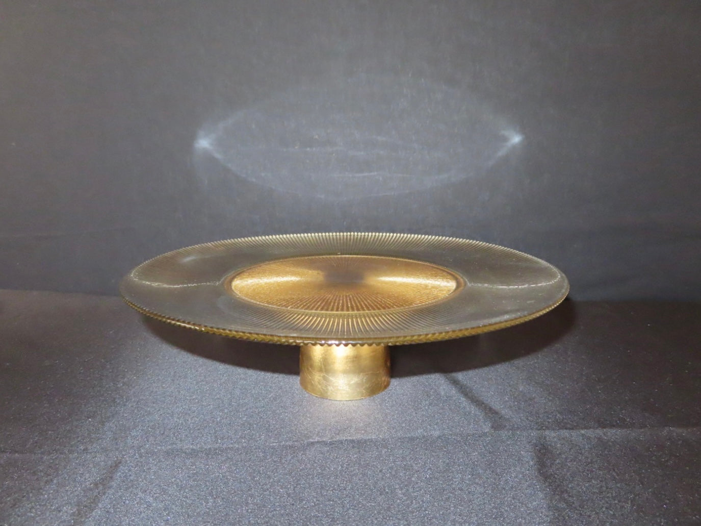 Gouden taartplateau